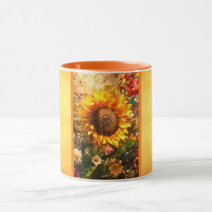 Sunflower Art By William Morris Mug