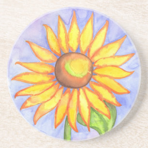 Sunflower Art Coaster