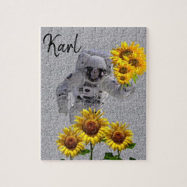 Sunflower Astronaut Puzzles (Vertical)