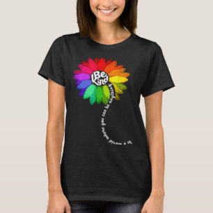 Sunflower Autism Awareness Be Kind Puzzle Mom Supp T-Shirt