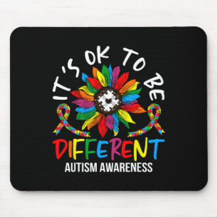 Sunflower Autism Awareness Month For Autism Awaren Mouse Mat
