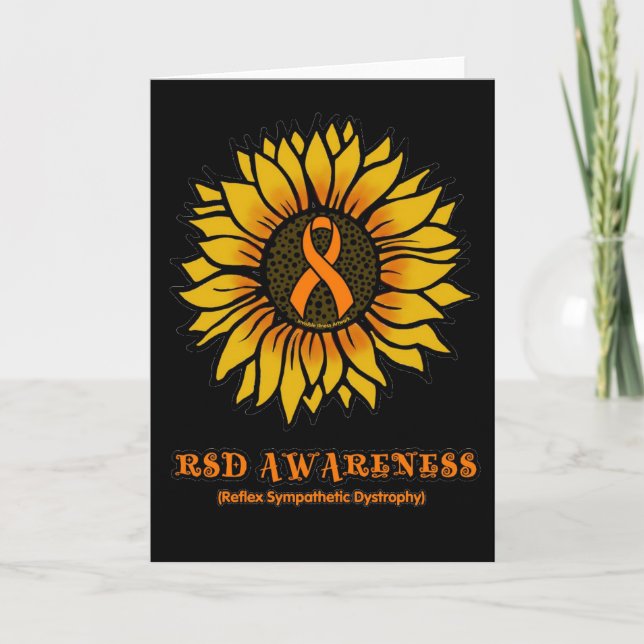 Sunflower/Awareness...RSD Card (Front)
