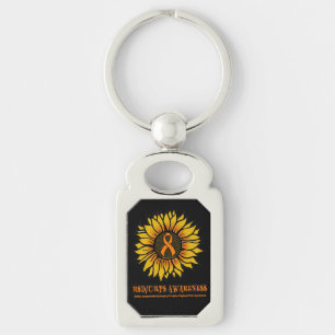 Sunflower/Awareness...RSD/CRPS Key Ring