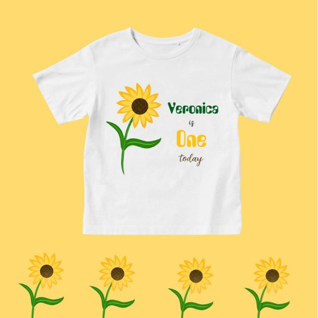 Sunflower Baby T-Shirt (Creator Uploaded)