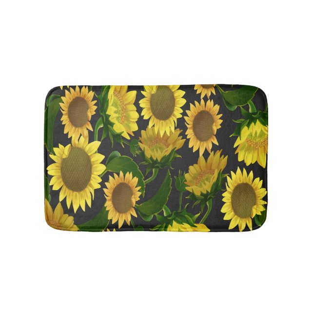 Sunflower Bath Mat (Front)