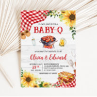 Sunflower BBQ Baby Shower