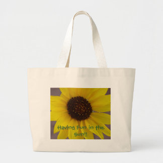 Sunflower beach Bag