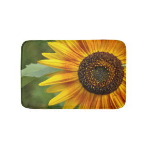 Sunflower beauty bath mat