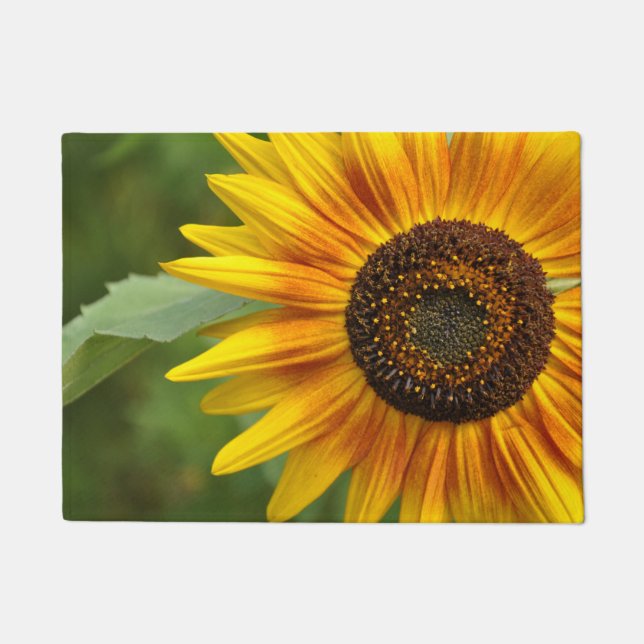 Sunflower beauty          doormat (Front)