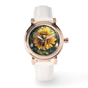 Sunflower Bee Dreamcatcher, Watch