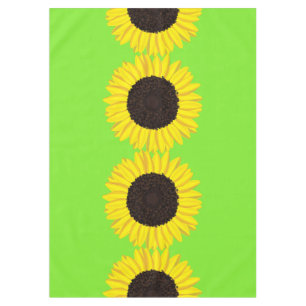 Sunflower Birthday Party Tablecloth