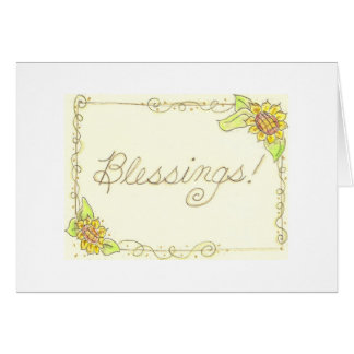 Sunflower Blessings!