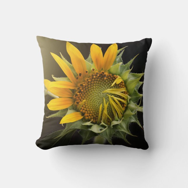 Sunflower Blossom | Indoor/Outdoor Cushion (Front)