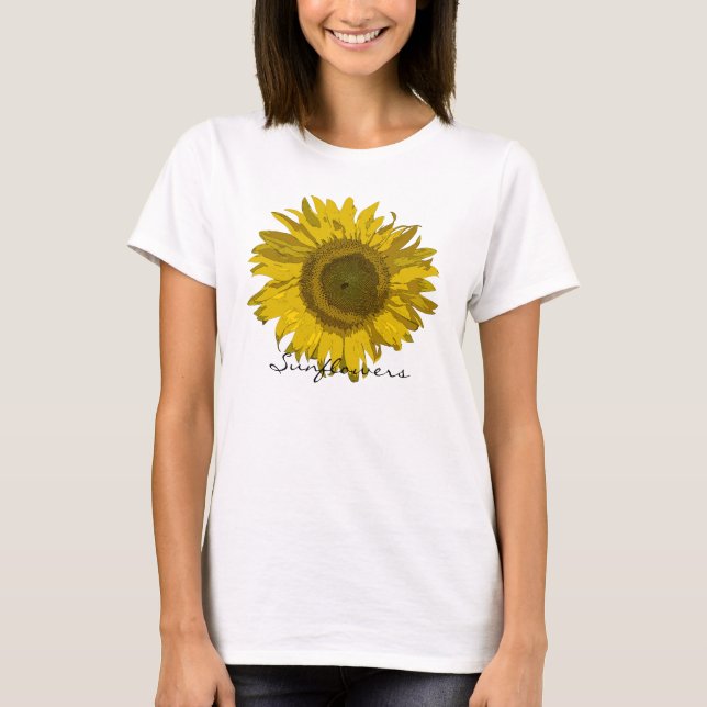 Sunflower Blossom   T-Shirt (Front)