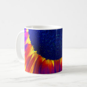 Sunflower Blue Coffee Mug