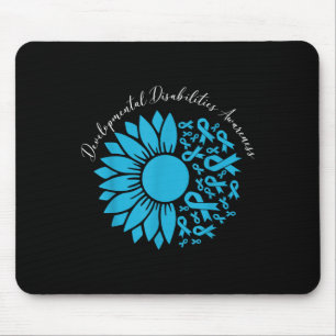 Sunflower Blue Ribbon Developmental Disabilities A Mouse Mat