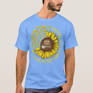 Sunflower Book, Flower Lovers T-Shirt