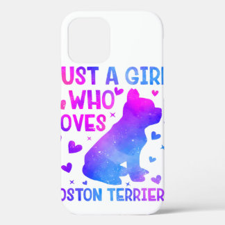 Sunflower Boston Terrier Dog Best Dog Mum Ever iPhone 12 Pro Case