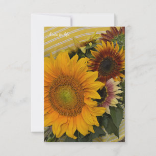 Sunflower Bouquet Card