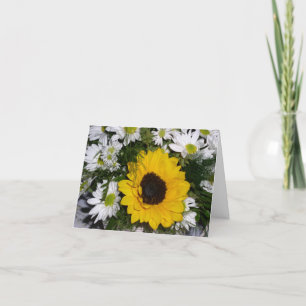 Sunflower Bouquet Card
