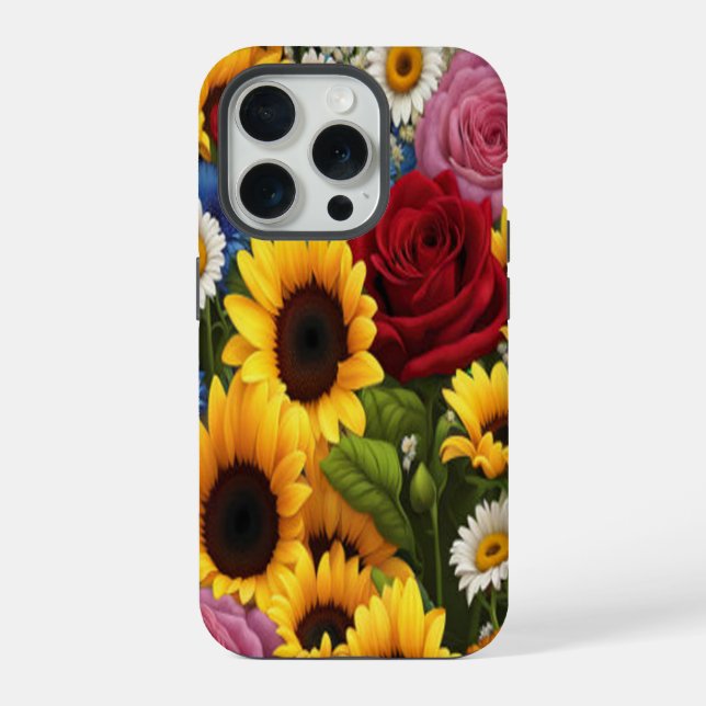 Sunflower Bouquet - iPhone Cases (Back)