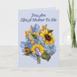 Sunflower Bouquet Mother's Day Card