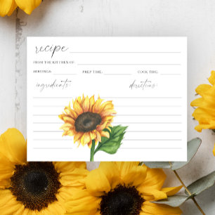 Sunflower bridal shower recipe