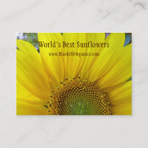 Sunflower Business Card