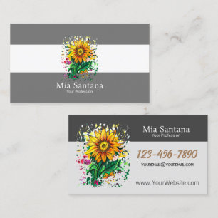 Sunflower Business Card