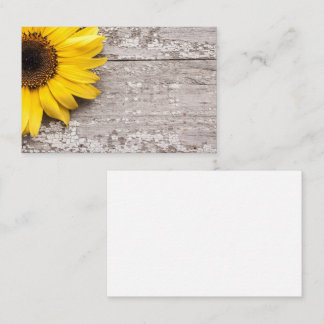 Sunflower Business Card