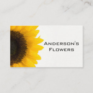 Sunflower Business Card