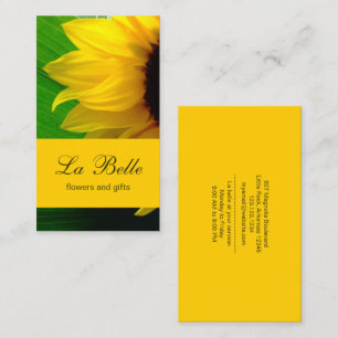 Sunflower Business Card