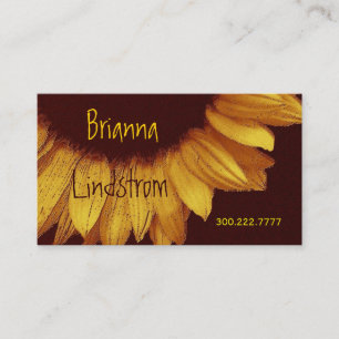 SUNFLOWER Business Card Template