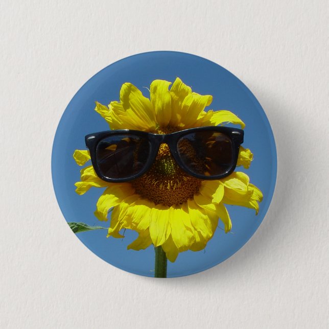 Sunflower Button (Front)