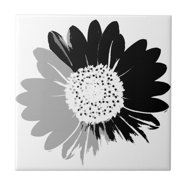 Sunflower BW Tile (Front)