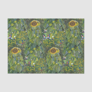 Sunflower by Gustav Klimt Tissue Paper