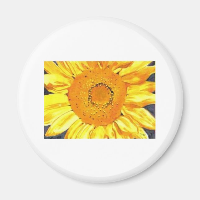 Sunflower by Paula Atwell Magnet (Front)