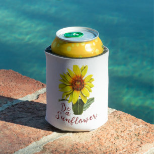Sunflower Can Cooler