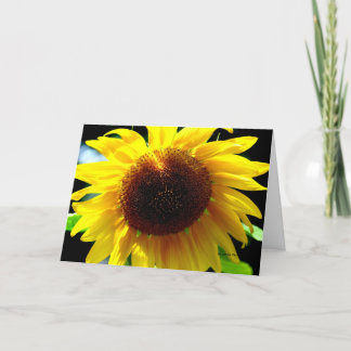 Sunflower Card