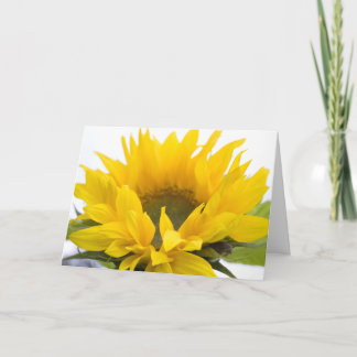 Sunflower Card