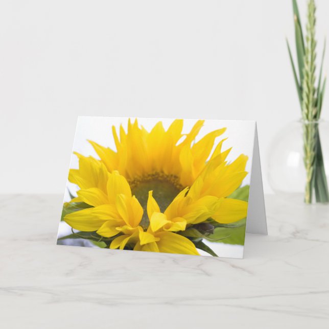 Sunflower Card (Front)