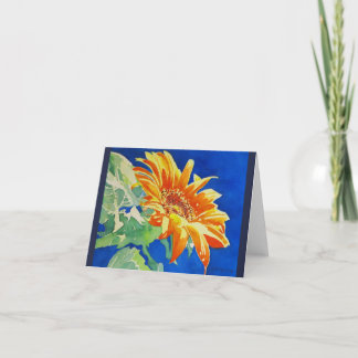 Sunflower Card