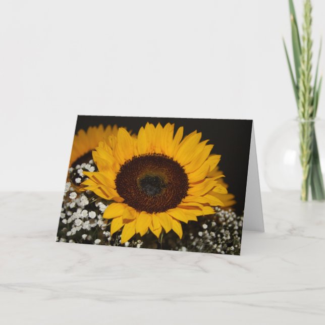 Sunflower Card (Front)