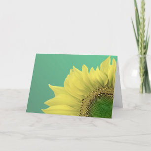 Sunflower Card