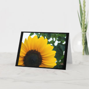Sunflower Card