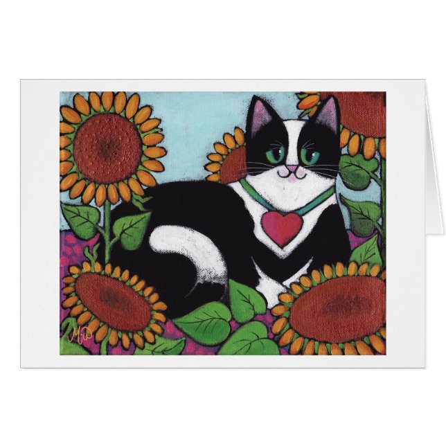 Sunflower Cat (Front Horizontal)