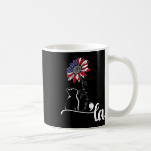 Sunflower Cat Comma La Kamala Harris For President Coffee Mug