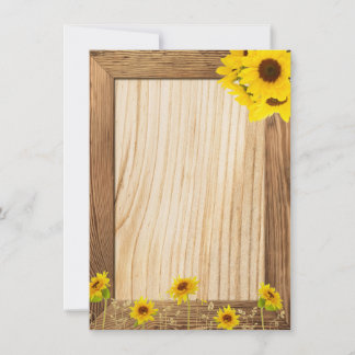 Sunflower Celebration Invitation