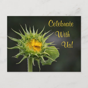 Sunflower Celebration Invitation