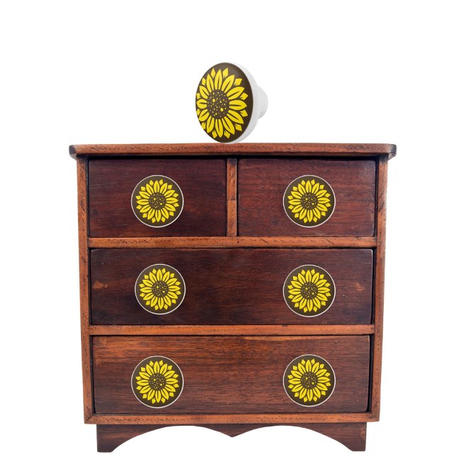 Sunflower Ceramic Knob (Creator Uploaded)